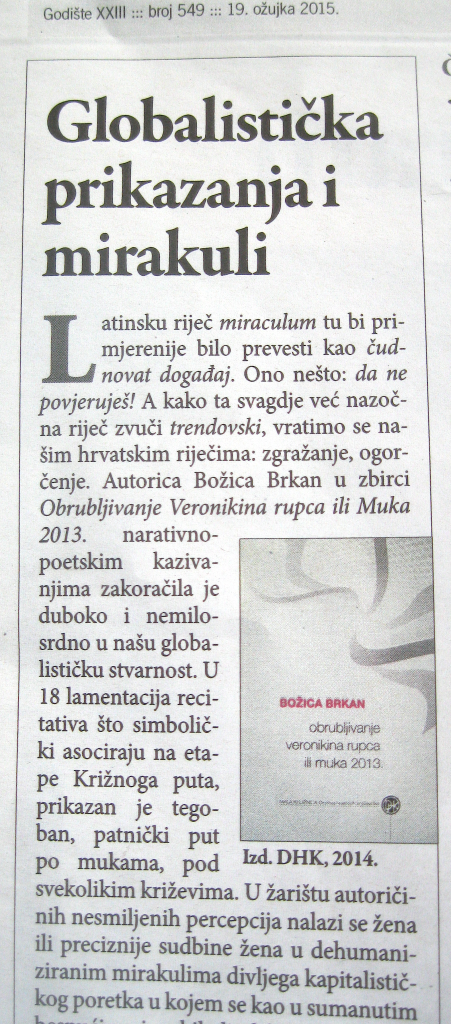 Vijenac, tekst LJ.C.M. Obr....